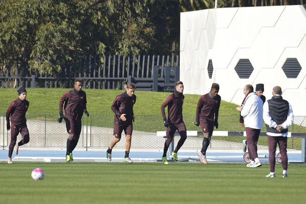 allenamento-roma-melbourne