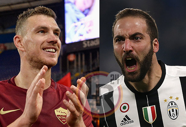 dzeko-higuain-sfida