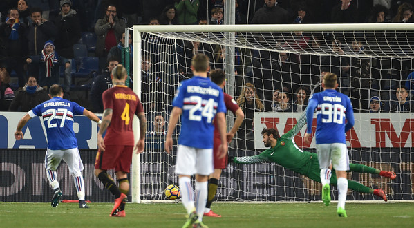 uc-sampdoria-v-as-roma-serie-a-43