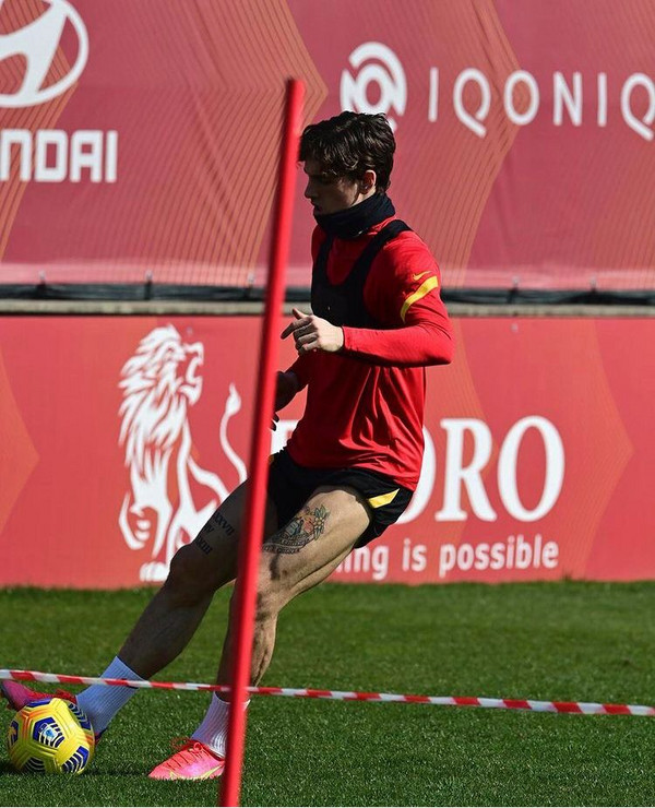 zaniolo-allenamento-instagram