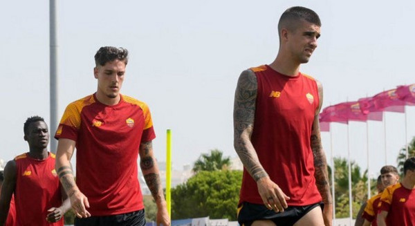 zaniolo-mancini-ritiro-roma