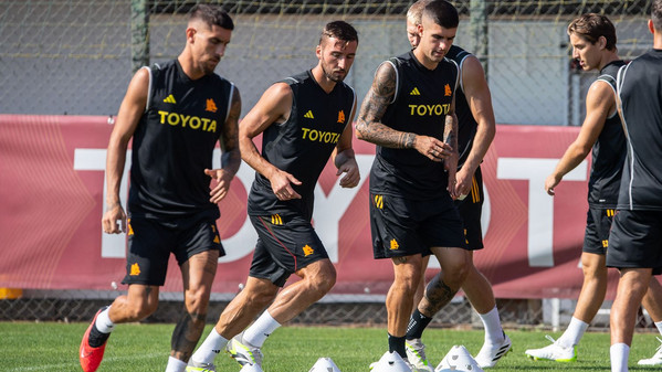 mancini-e-cristante-trigoria