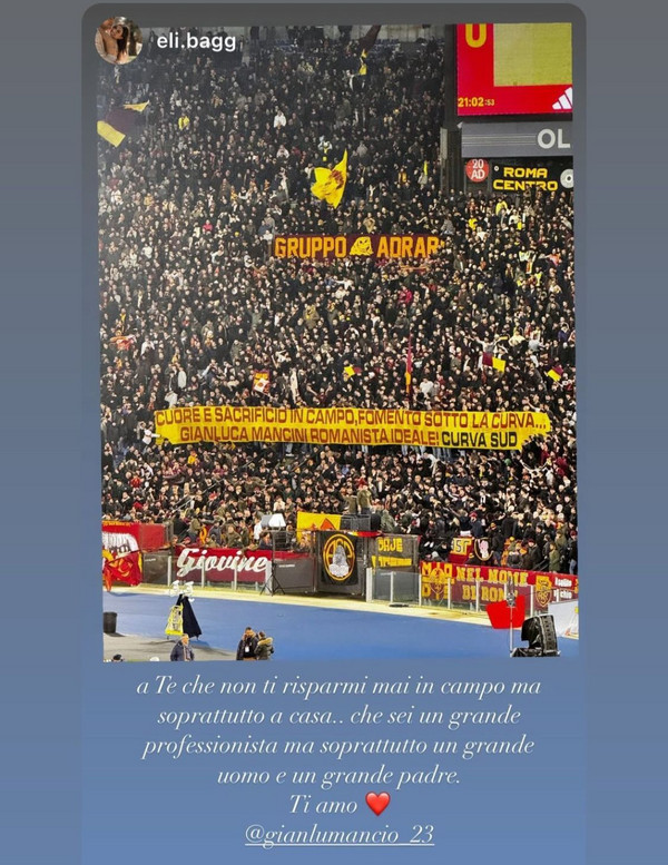 instagram-moglie-mancini-striscione-roma-napoli