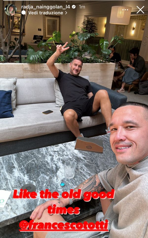 nainggolan-e-totti-ig